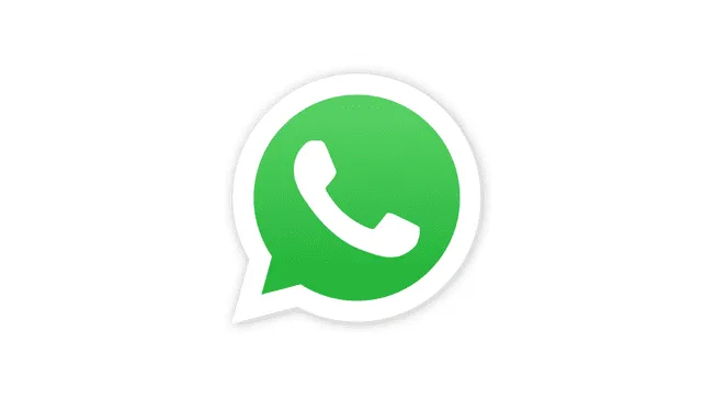 El logo de WhatsApp en un fondo blanco. ¿Por qué no?