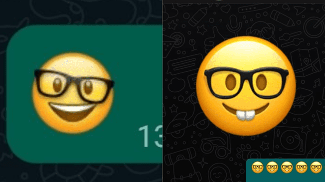 Sigue la guía para tener la nueva presentación del emoji 'nerd face'
