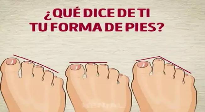 ¿Cuál de los pies es como el tuyo? Elige uno y descubre tu nivel de celos