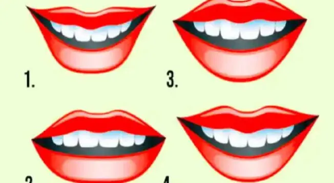 ¿Qué forma tienen tus labios? Elige solo una y descubre más de ti