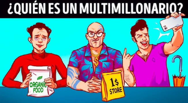 ¿Cuál de ello sí es un multimillonario? Tienes 7 segundos para triunfar