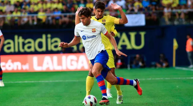 Villarreal y Barcelona afrontaron un entretenido partido por LaLiga