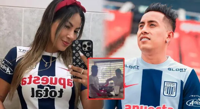 Christian Cueva y Pamela López preparan ceviche tras el triunfo de Alianza Lima.