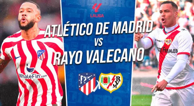 Atlético de Madrid se medirá con Rayo Vallecano por LaLiga