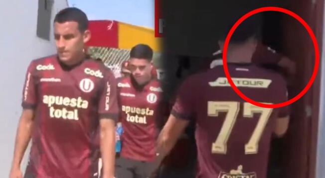 Alex Valera golpeó la puerta del camerino en Piura tras empate de Universitario