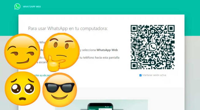 Los 'emojis rápidos' es una función exclusiva de WhatsApp Web y te sirve para mejorar el uso de emoticones.