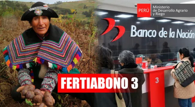 Conoce si el Midagri otorgará el apoyo monetario FertiAbono 3 2023 para agricultores del Perú, además, consulta si existe LINK de consulta.