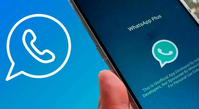 Revisa por qué no puedes descargar una versión de WhatsApp plus en tu celular.