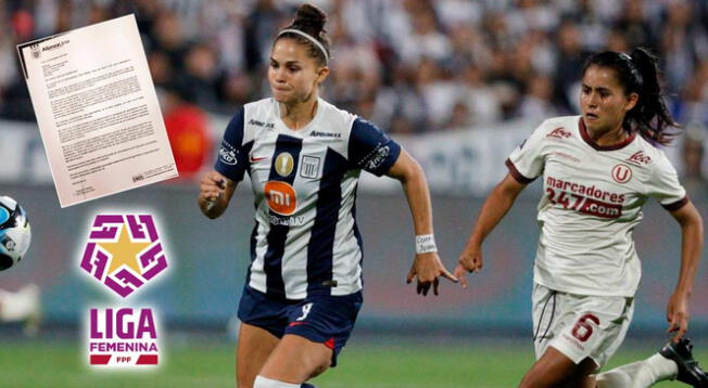 Alianza Lima le hizo un reclamo a la Liga Femenina