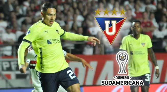 LDU venció a Sao Paulo y clasificó a las semifinales de la Copa Sudamericana 2023