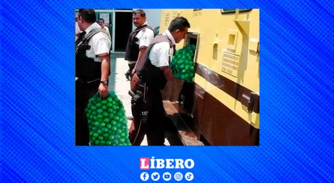 Agentes de seguridad ahora resguardan los sacos de limón.