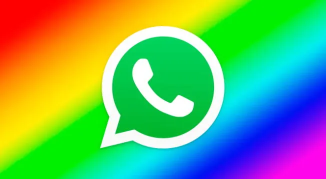 De esta forma podrás obtener el 'Modo arcoíris' de WhatsApp en tu smartphone Android o iPhone.