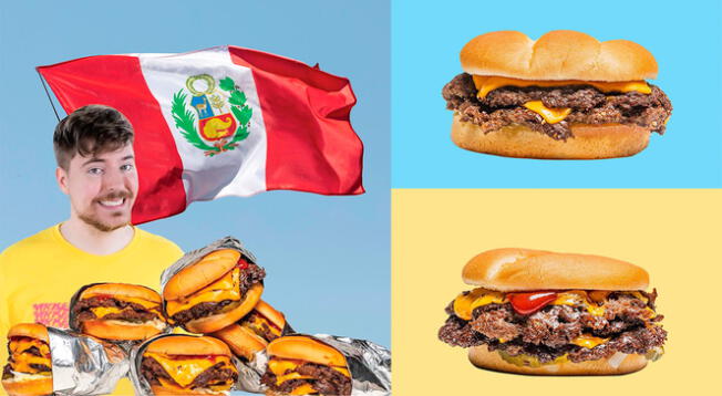 Mr Beast llega a Perú con sus hamburguesas y busca batir récord