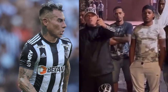 Eduardo Vargas escapó de un bar tras amenazas de hinchas de Atlético Mineiro