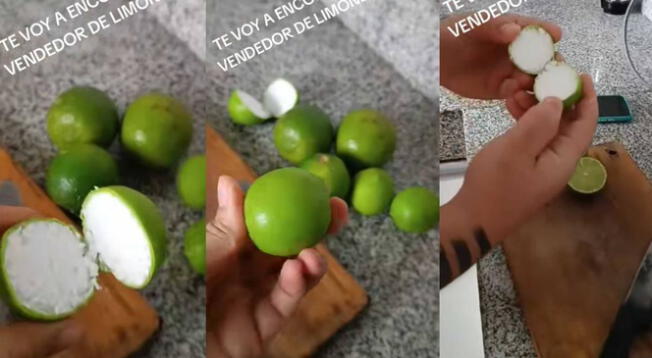 Hombre sale a comprar limones, pero en casa nota que fue estafado