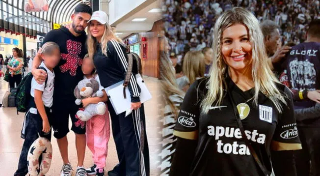 Andrés Andrade, jugador de Alianza Lima, se queda en Colombia tras operación en la rodilla y su esposa Daniela Sandoval e hijos regresan a Lima.