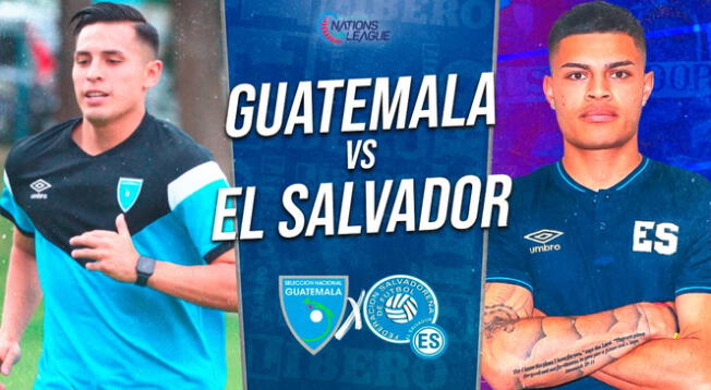 Guatemala vs. El Salvador EN VIVO.