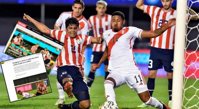 Así informó la prensa paraguaya al empate contra Perú