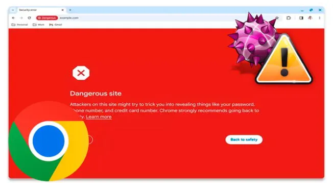Una nueva función de seguridad será implementada en Google Chrome para evitar virus informáticos.