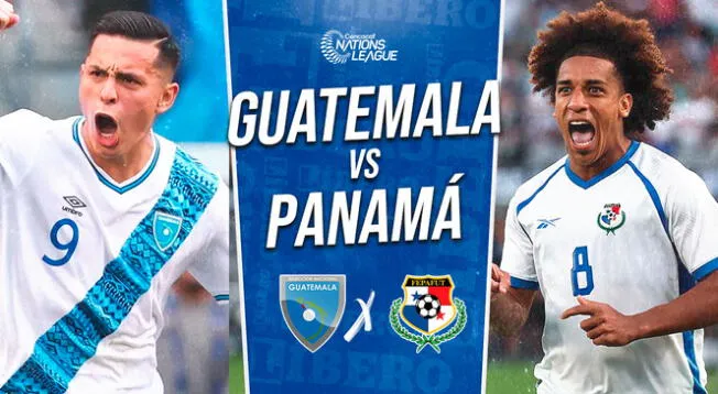 Guatemala vs Panamá juegan por la Liga de Naciones Concacaf