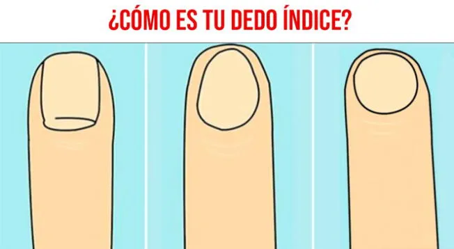Test de personalidad: ¿Cómo luce la uña de tu dedo índice? Identifica ...