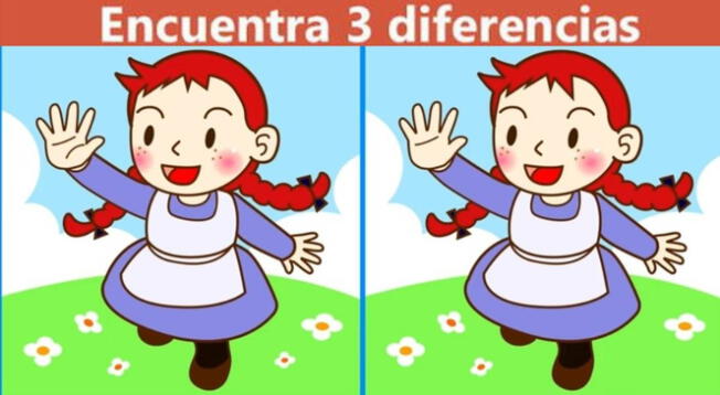 Halla las diferencias del reto viral en solo 5 segundos