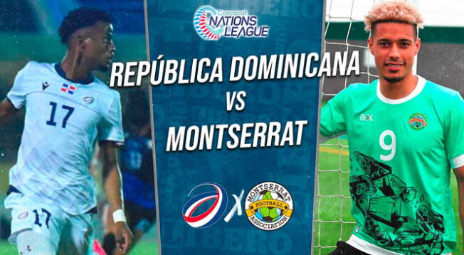 República Dominicana ante Montserrat por la fecha 2 de Liga de Naciones Concacaf
