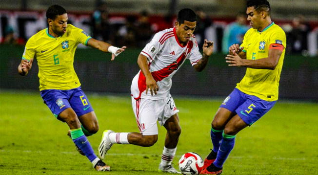 Perú vs. Brasil por Eliminatorias