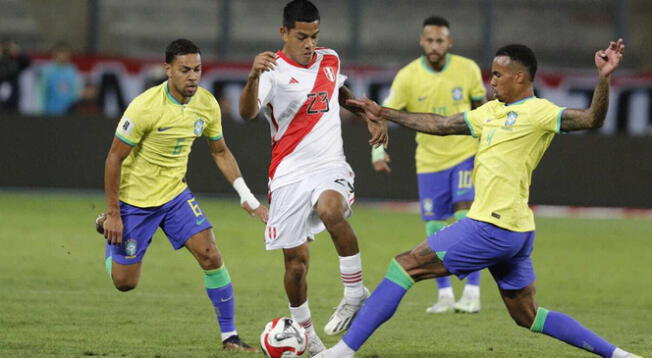 Perú vs. Brasil por Eliminatorias