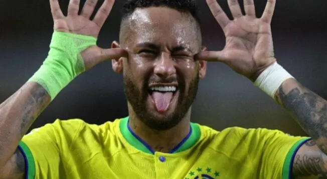 Neymar contribuyó con una asistencia de gol para el triunfo de Brasil sobre Perú