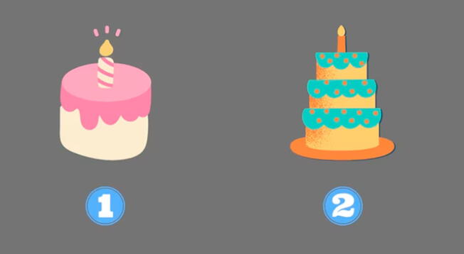 ¿Qué pastel te gustaría tener en tu cumpleaños? Elige uno y déjate sorprender por este test visual.