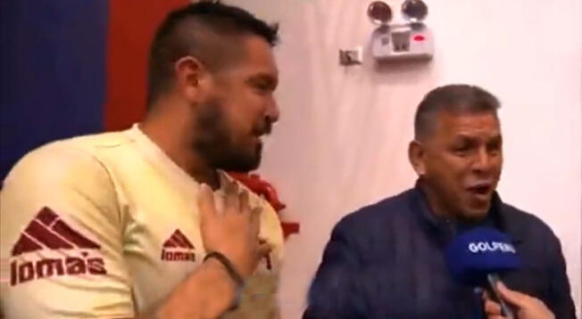 'Puma' Carranza 'troleo' en vivo al 'Loco' Vargas y este le respondió entre risas -  VIDEO