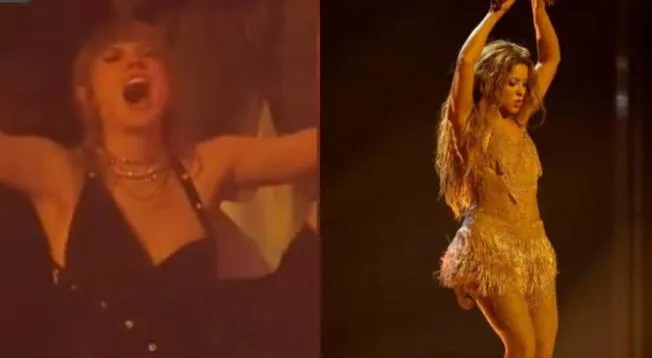 Taylor Swift baila al ritmo de Shakira en los MTV