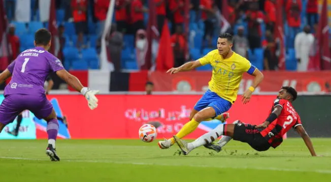 Al-Nassr venció 3-1 a Al-Raed por la Liga Pro Saudí