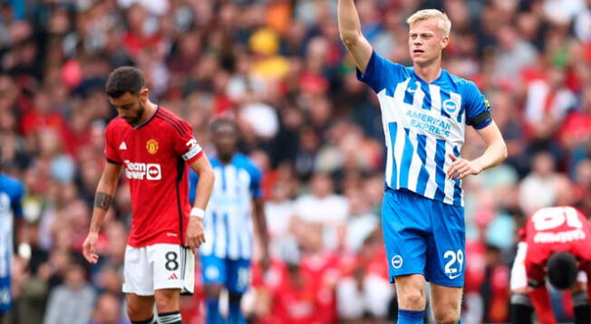 Brighton venció 3-1 a Manchester United por la quinta fecha de la Premier League