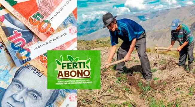 Conoce todo sobre el nuevo Bono Agrario 2023 que se entregará a los agricultores peruanos.