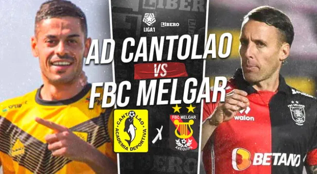 Cantolao vs. Melgar por Liga 1