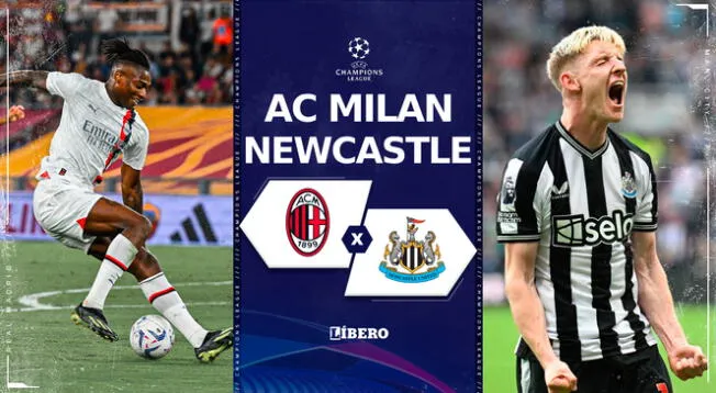 Milan vs Newcastle EN VIVO por Champions League: cuándo, a qué hora y dónde ver partido