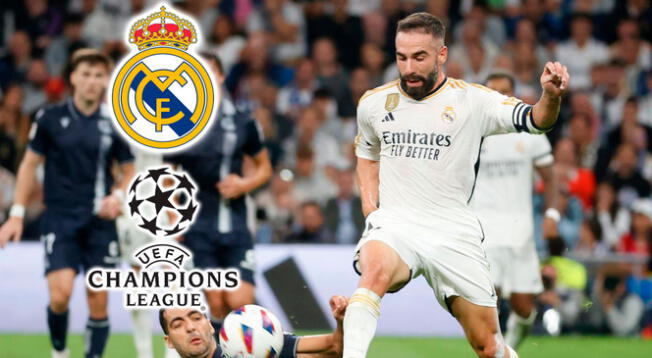 Dani Carvajal no será parte del plantel de Real Madrid para partido de Champions League