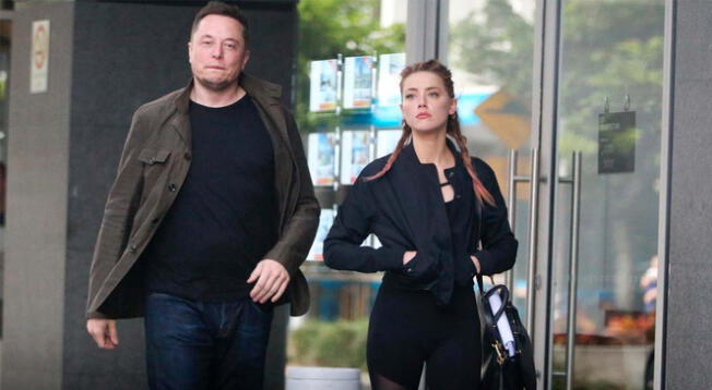 Amber Heard y el magnate Elson Musk tuvieron una breve relación sentimental.