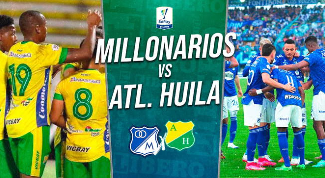 Millonarios vs Atlético Huila por la fecha 13 de la Liga BetPlay 2023