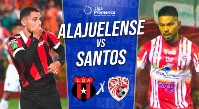 Alajuelense vs. Santos Guápiles chocan por la Liga Promerica.