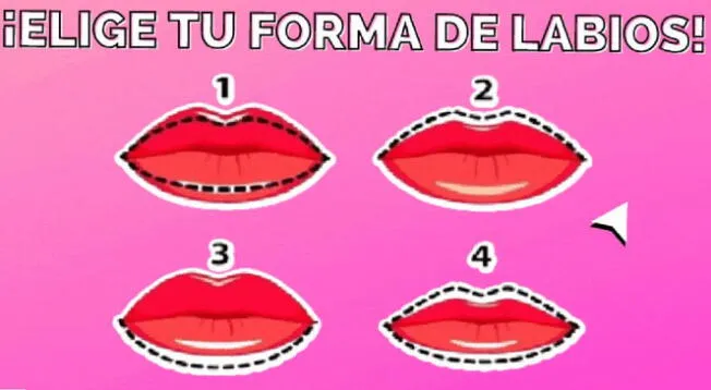 ¿Cómo son tus labios? Descúbrelos y conoce más de ti en segundos