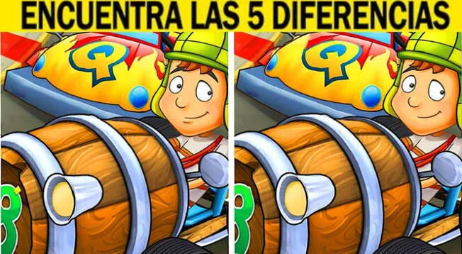 ¿Cuáles son las 5 diferencias en este ejercicio? Analiza y responde