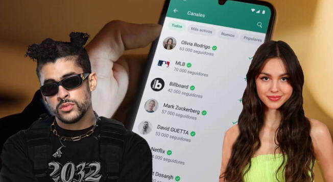 WhatsApp: todas las celebridades que tienen canal en la app