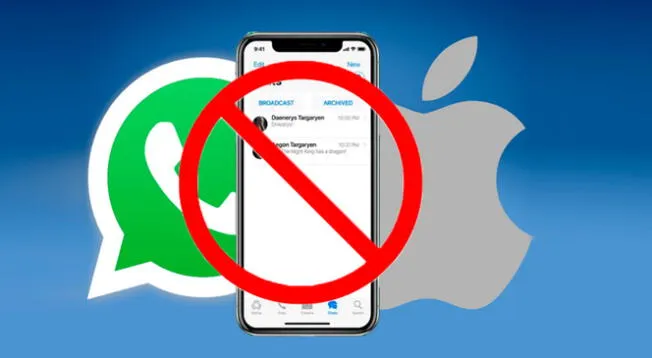 La lista completa de los iPhone que se quedarán sin WhatsApp desde octubre.