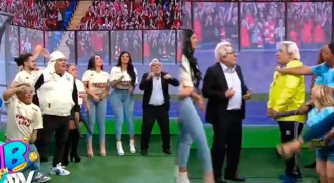 JB en ATV presentó una parodia de la pelea entre Fossati y Tiago Nunes.