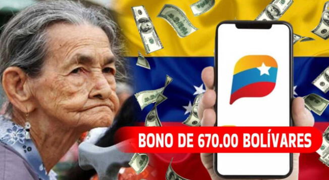 En esta nota conocerás si te corresponde cobrar el Bono de 670.00 bolívares.