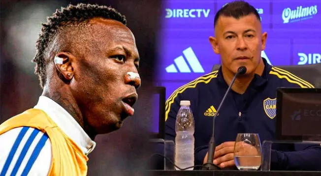Jorge Almirón explicó por qué Luis Advíncula no fue titular en Boca Juniors