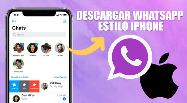 Te compartimos el LINK oficial para que descargues WhatsApp estilo iPhone última versión octubre 2023 sin riesgo a baneo y molestosos anuncios.